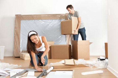 Man with van service helping with a local move in Greenwich