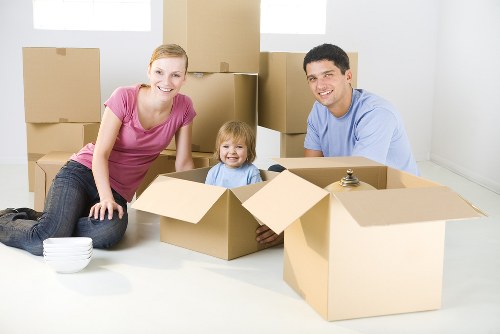 Removal team handling a same-day move in Greenwich