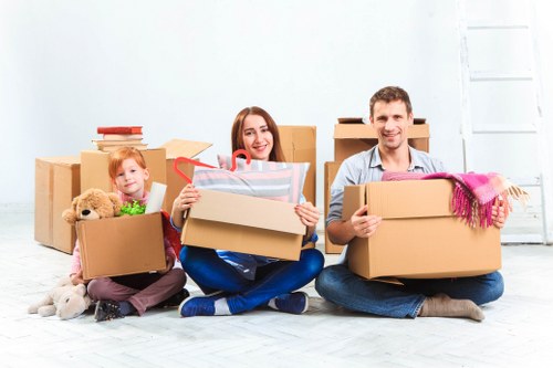 Local man with van service in Greenwich helping with home moving support