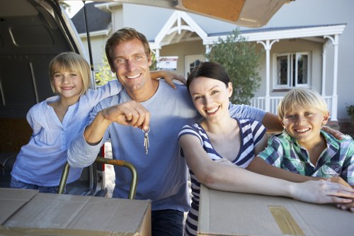 Local Greenwich moving team handling a small relocation