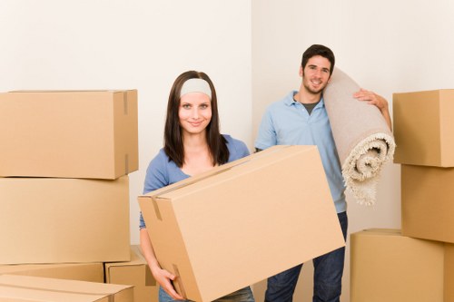 Careful furniture handling during a Greenwich domestic move