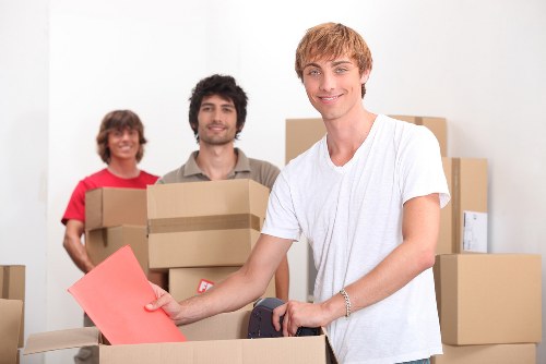 Family moving day with house removalists in Greenwich